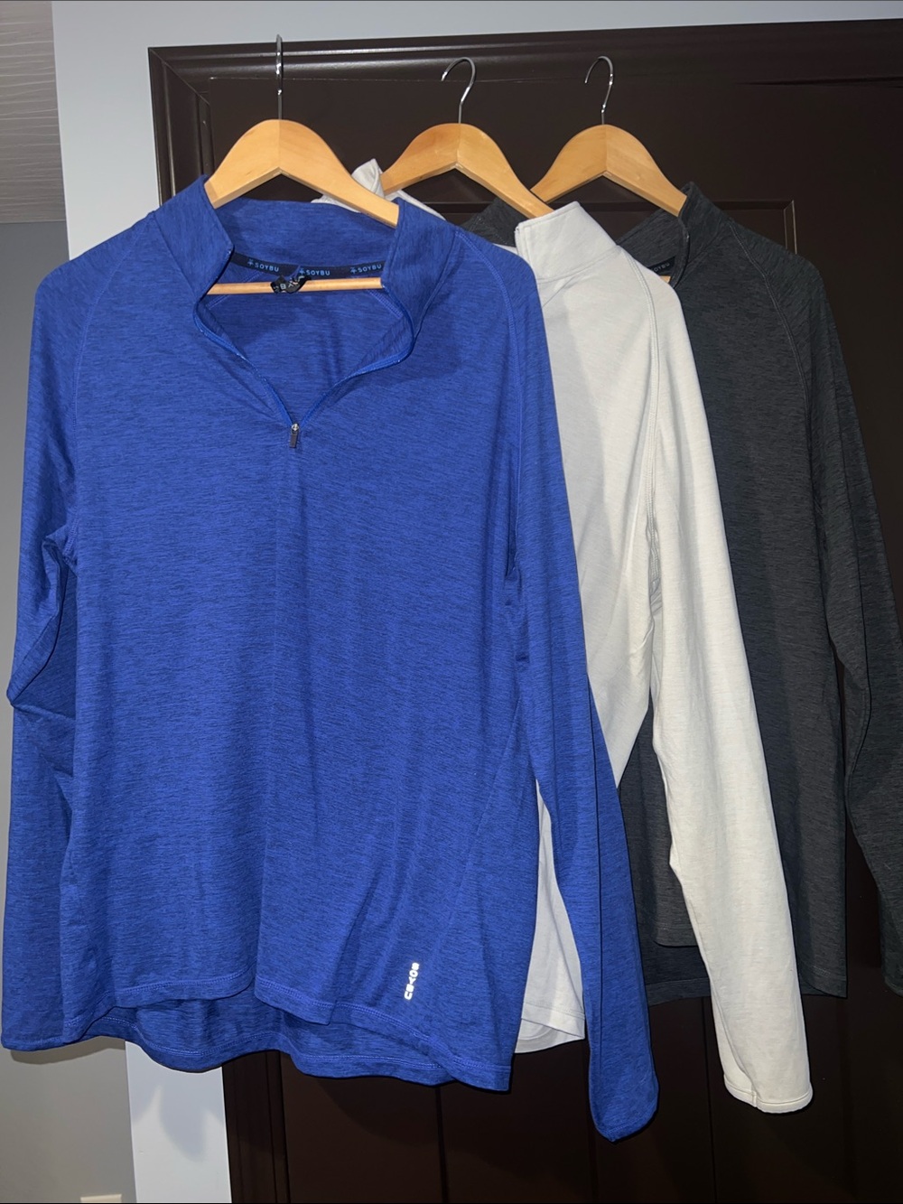 Soybu quarter zip men’s long sleeve - all 3 colors